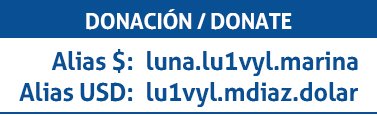 Donación / Donate